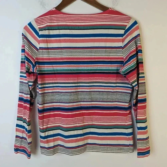 Talbots Striped Tee Shirt - SP - Picture 2 of 3